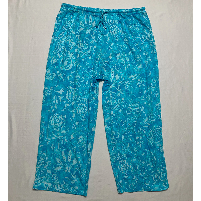 Unbranded Pajama Pants Waist Band Blue Sky L