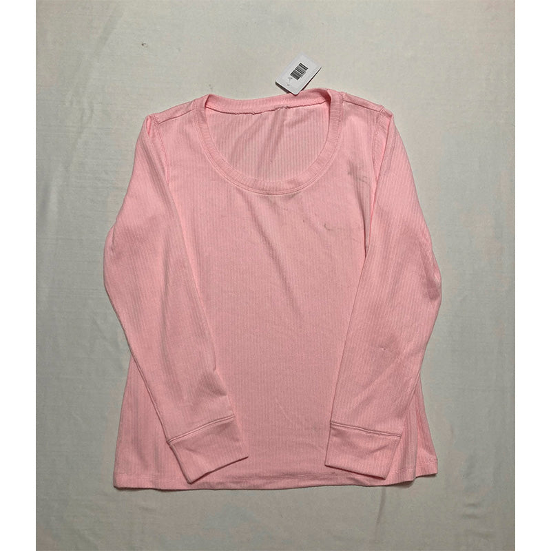 NWD Jenni Sleep Top Round Neck Pink M