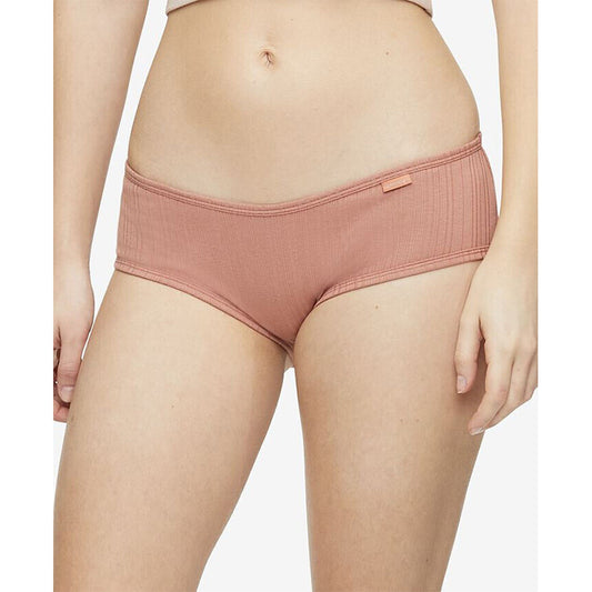 Calvin Klein Ribbed Hipster Underwear Sundown S