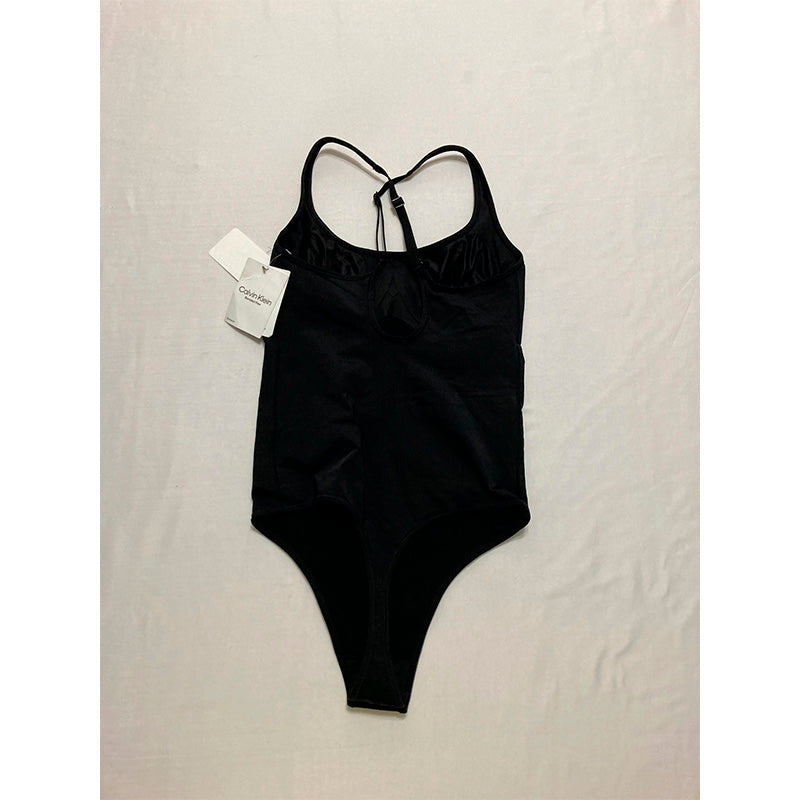 Calvin Klein Bonded Flex Bodysuit Black S