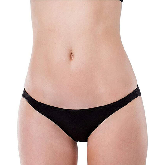 Elita Essentials Cotton Stretch Bikini Black M