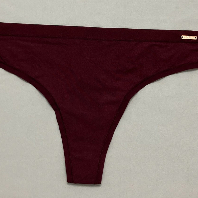 Le Mystere Infinite Comfort Thong Dark Cherry S/M