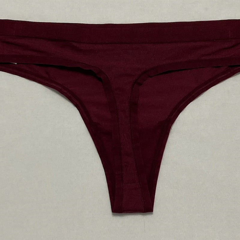 Le Mystere Infinite Comfort Thong Dark Cherry S/M