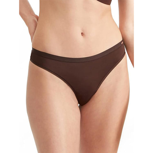 Le Mystere Infinite Comfort Thong S/M Cocoa Bean