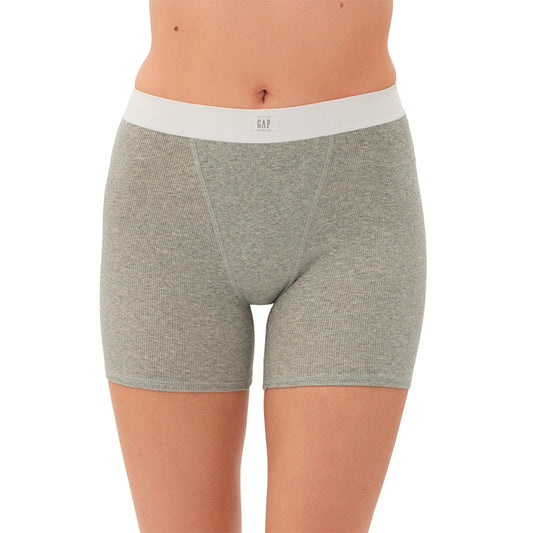 Gap GapBody Logo Comfort High-Waist Shorts Grey XL