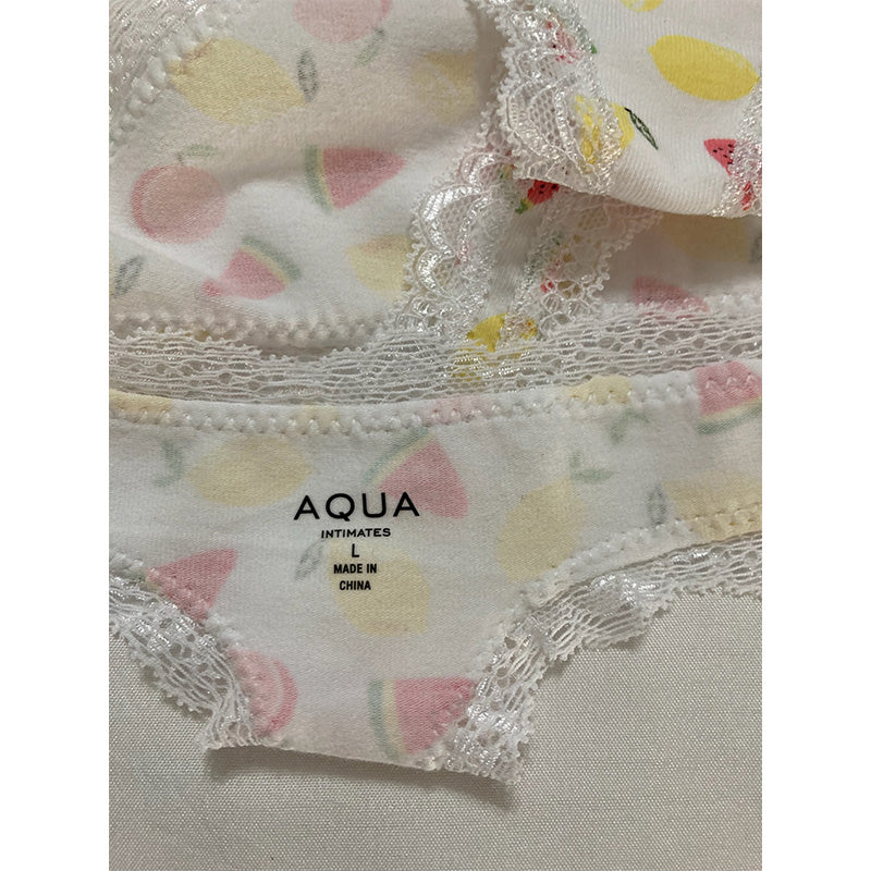 Aqua Thong Intimates Multicolor L