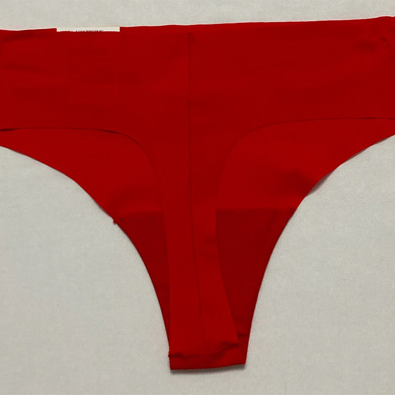 Aqua Stretch Thong Red M