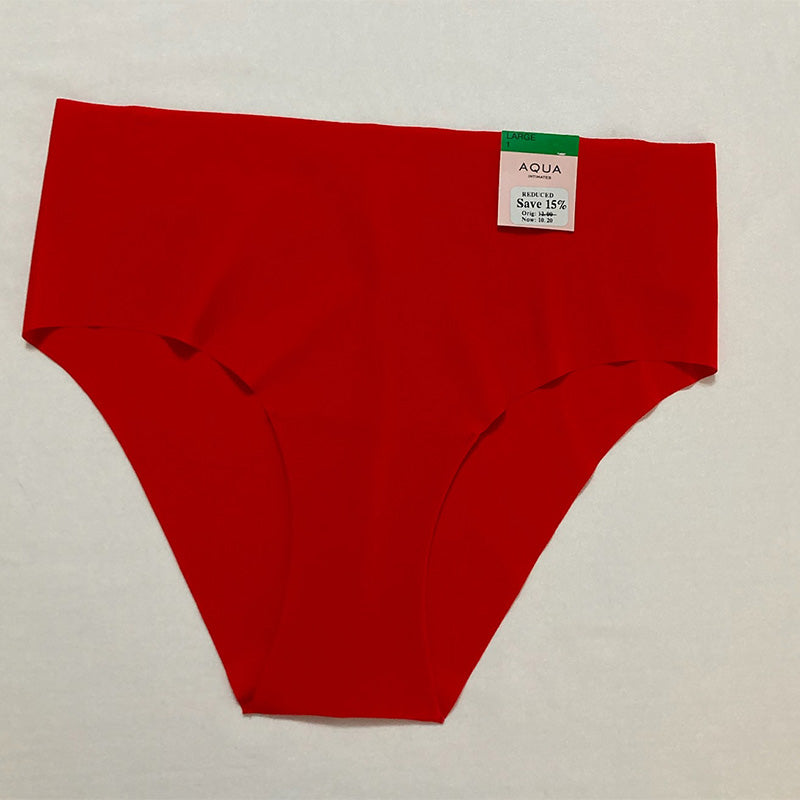 Aqua Hipster Intimates Red L