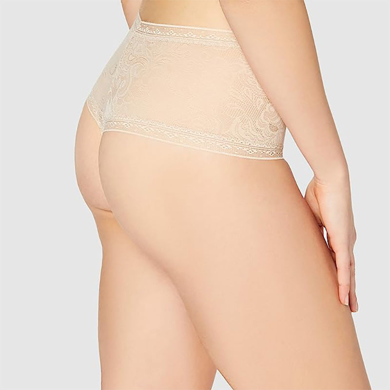 Maidenform Tummy Smoothing Lace Thong Panties, Paris Nude 5
