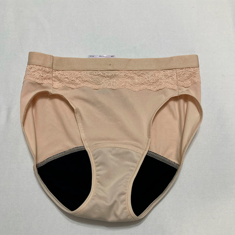 Bali Beautifully Confident Light Leak & Period Protection Hi Cut Soft Taupe 6