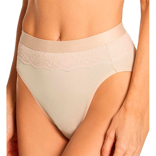 Bali Beautifully Confident Light Leak & Period Protection Hi Cut Soft Taupe 6