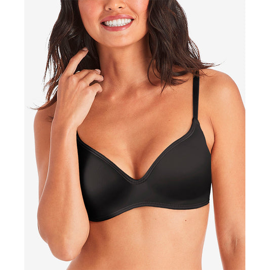 Maidenform Wirefree Demi with Natural Lift Black 36B