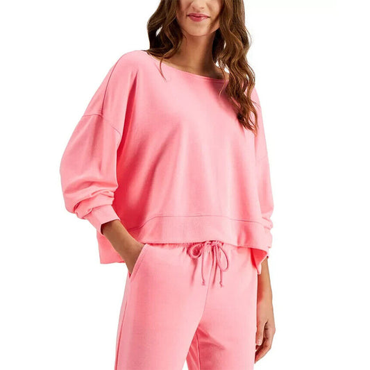 NWD Jenni Soft Crew Sleep Top Pink S