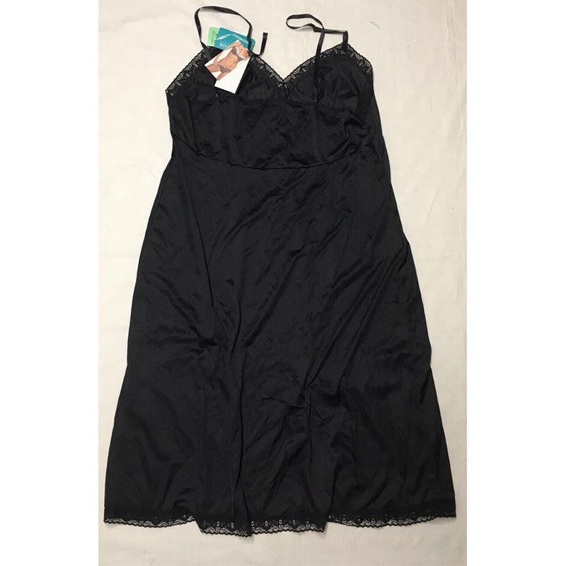 NWD Vanity Fair Full Slips for Under Dresses Black 42