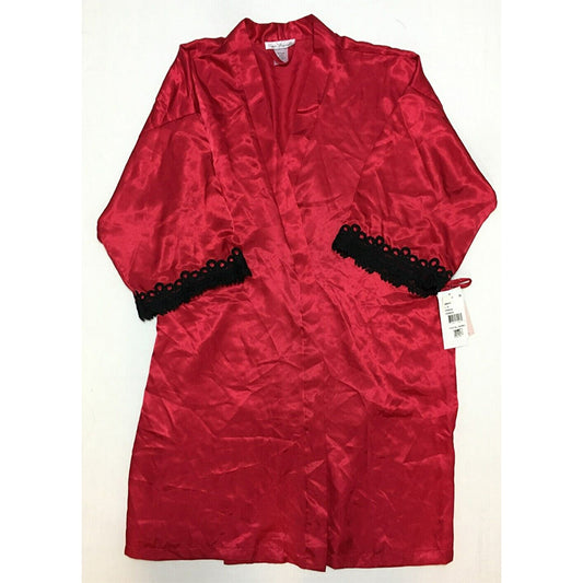 NWD Linea Donatella Dreamer Satin Kimono Red L