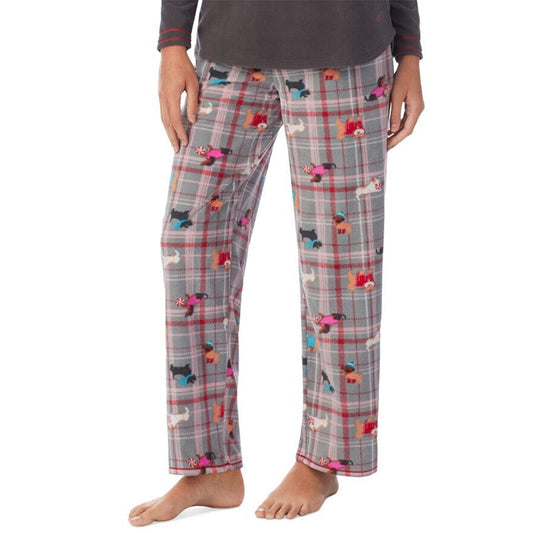 Cuddl Duds Henley Pants Pajama Multicolor M