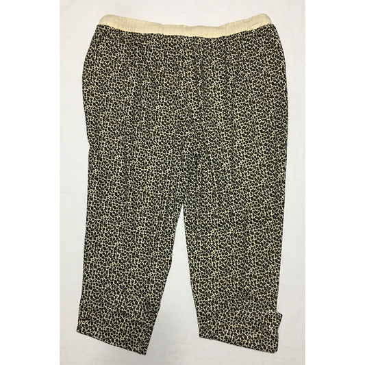 Unbranded Women's Pajama Pants Animal Print 2X