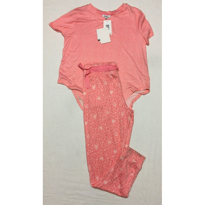 NWD Roudelain Whisper Luxe Short-Sleeve Pajama Set Blush M