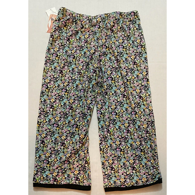 Cuddl Duds Pajama Pants Floral Multicolor S