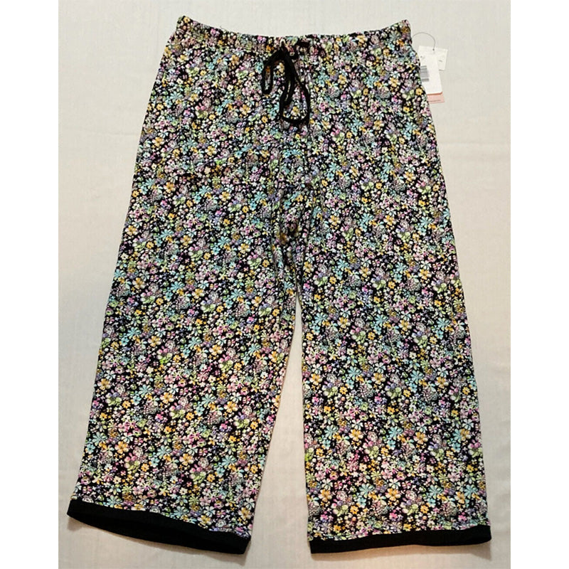 Cuddl Duds Pajama Pants Floral Multicolor S