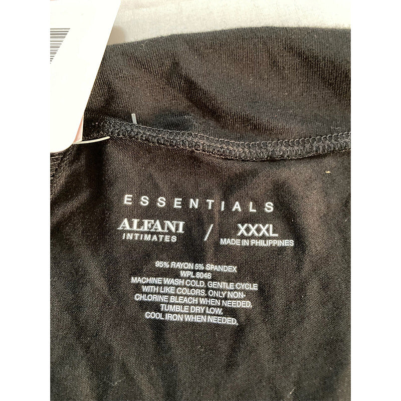 Alfani Essentials Pajama Pants Black 3XL