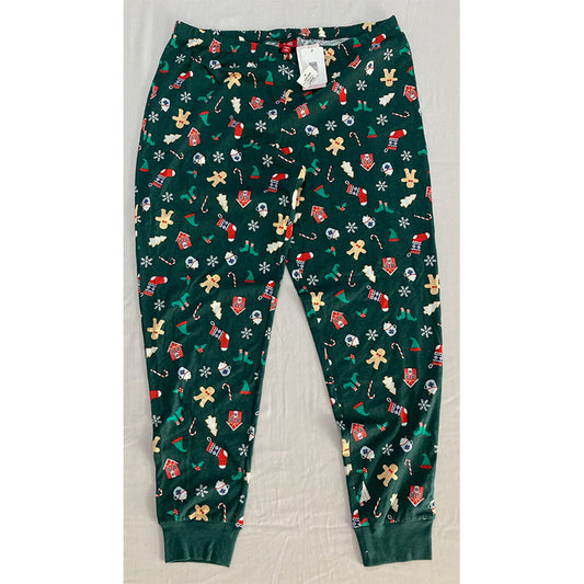 Family Pajamas Womens So Elfing Merry Pajama Pants L