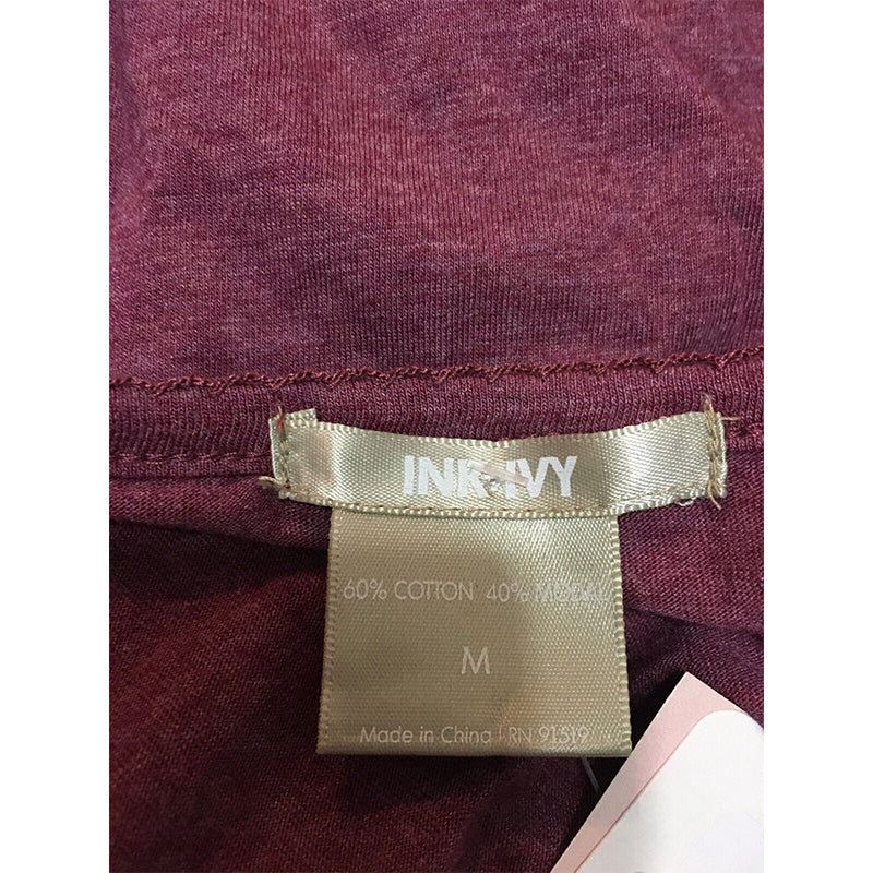 INK+IVY Pajama Set Burgundy M
