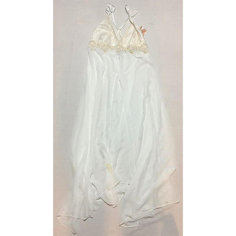 NWD Linea Donatella Chemise Nightgown Lingerie White M