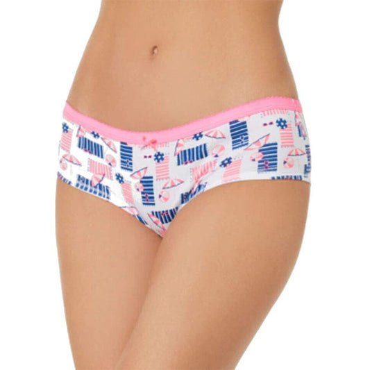 Jenni by Jennifer Moore Printed Hipster Ebony White/Pink S