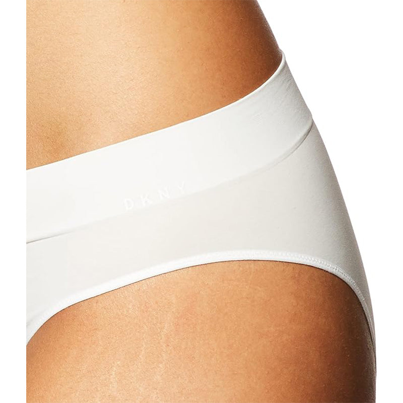 DKNY  Seamless Litewear Bikini Panty Poplin White M