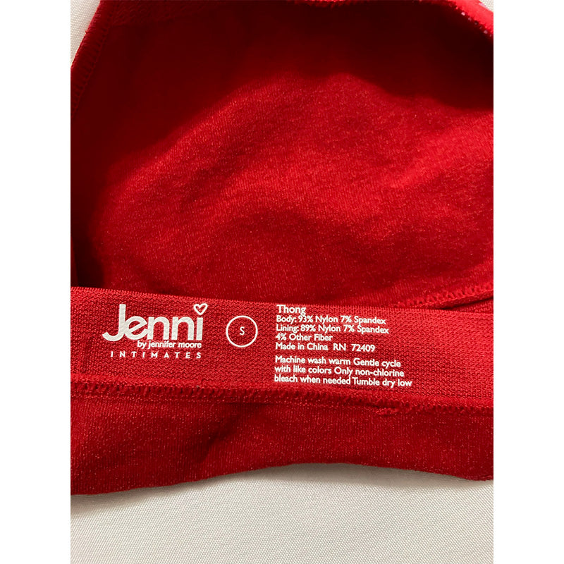 Jenni by Jennifer Moore Seamless Thong Red S