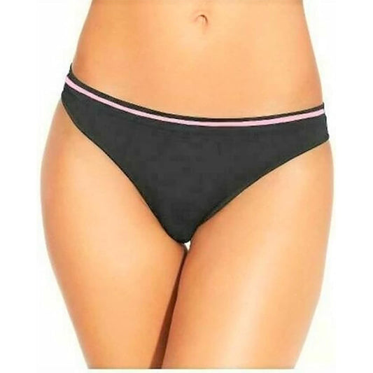 Jenni by Jennifer Moore Seamless Thong 914708N246 (Black, XS)