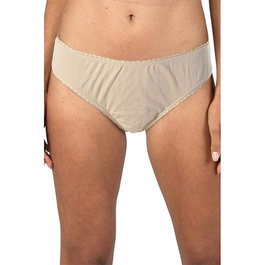 Charter Club Beige Sexy Underwear Cotton Thong Panty Nude XXL