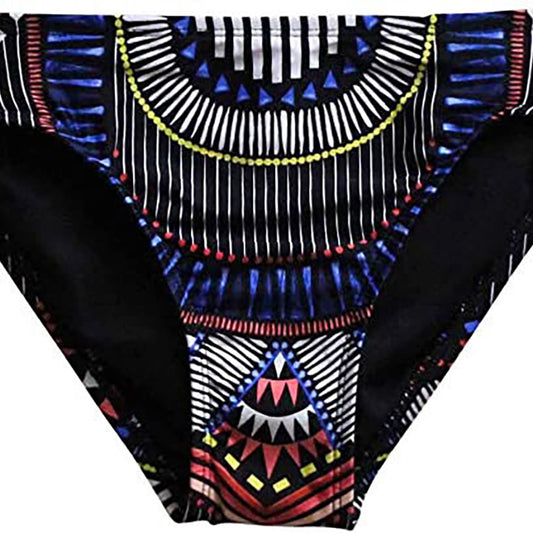 Bar III Printed Hipster Bikini Bottom Multicolor XS