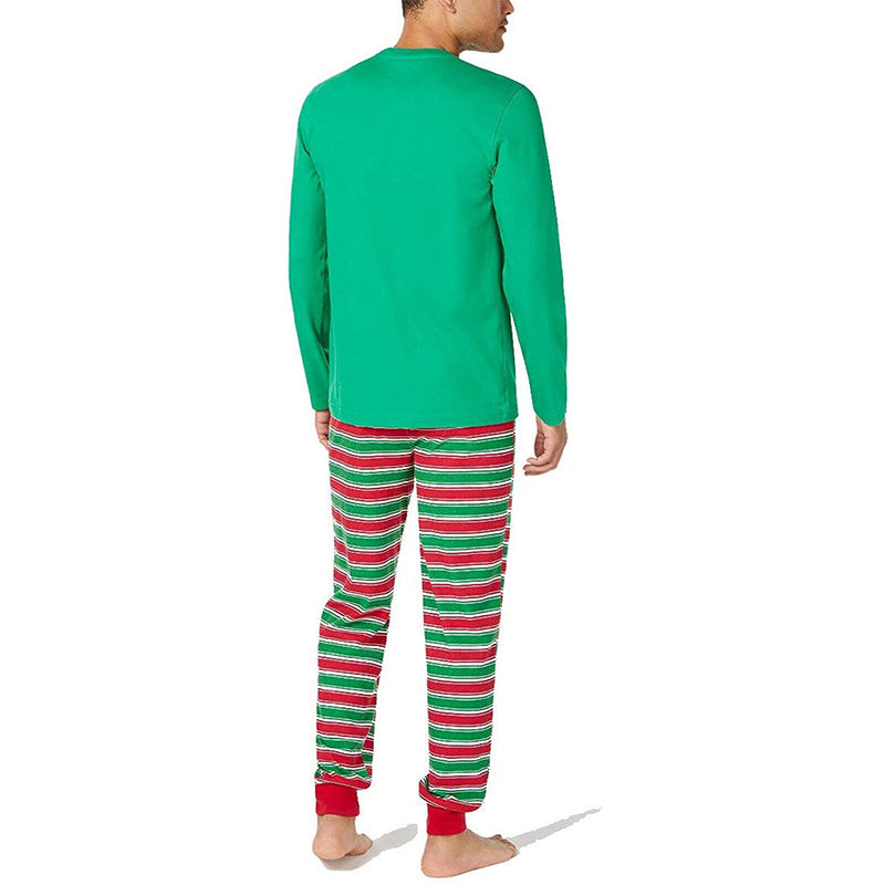 Family PJs Crushed It Nutcracker 2-Piece Long Sleeve Pajama Set Green S
