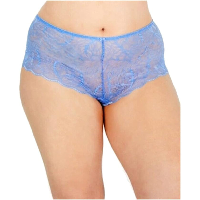 INC Lace Boyshort (2X Yacht Blue)