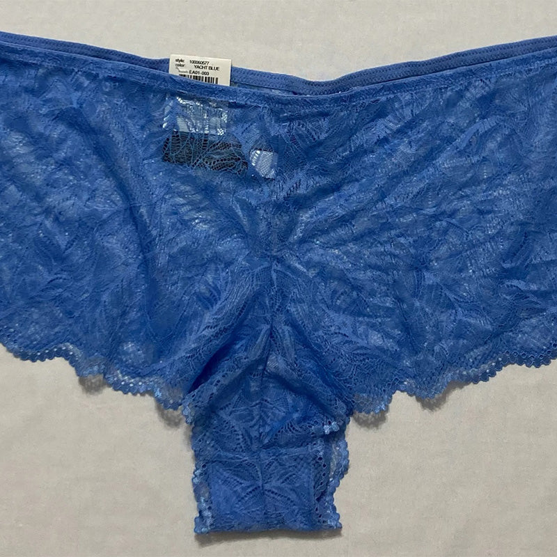 INC  Lace Boyshort (3X Yacht Blue)