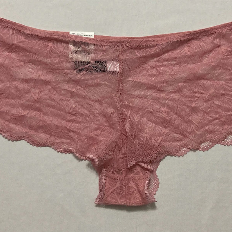 INC Plus Lace Boyshort Panty (1X, Fresh Carnation)