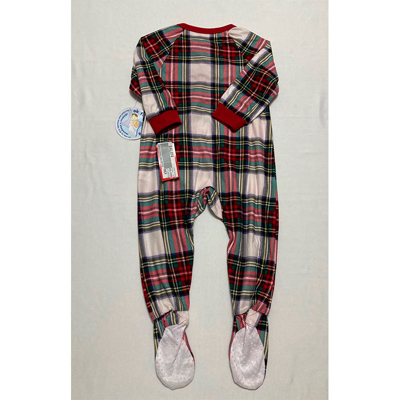 Family Pajamas Matching Baby Stewart Plaid Footed 18 Months