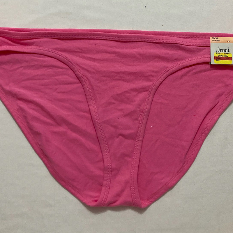 Jenni Lace Trim Bikini Underwear Pink Stiletto 3XL