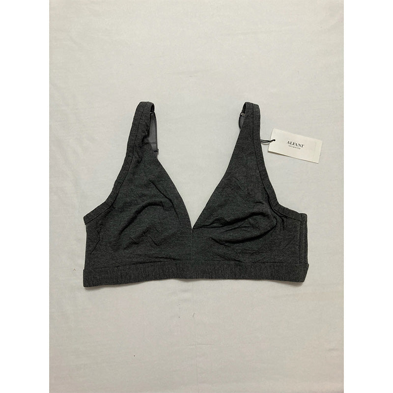 Alfani Essential Unlined Bralette Grey S