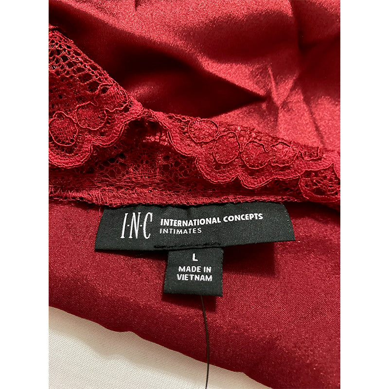 I.N.C. International Concepts Lace-Trim Lingerie Nightgown L
