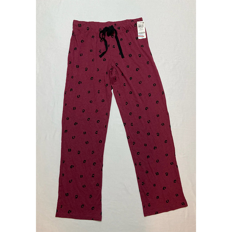 Jenni Printed Jersey Pajama Pants Simple Leo XS