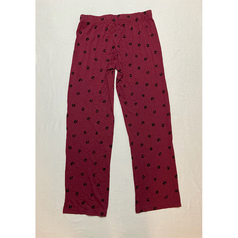 Jenni Printed Jersey Pajama Pants Simple Leo XS