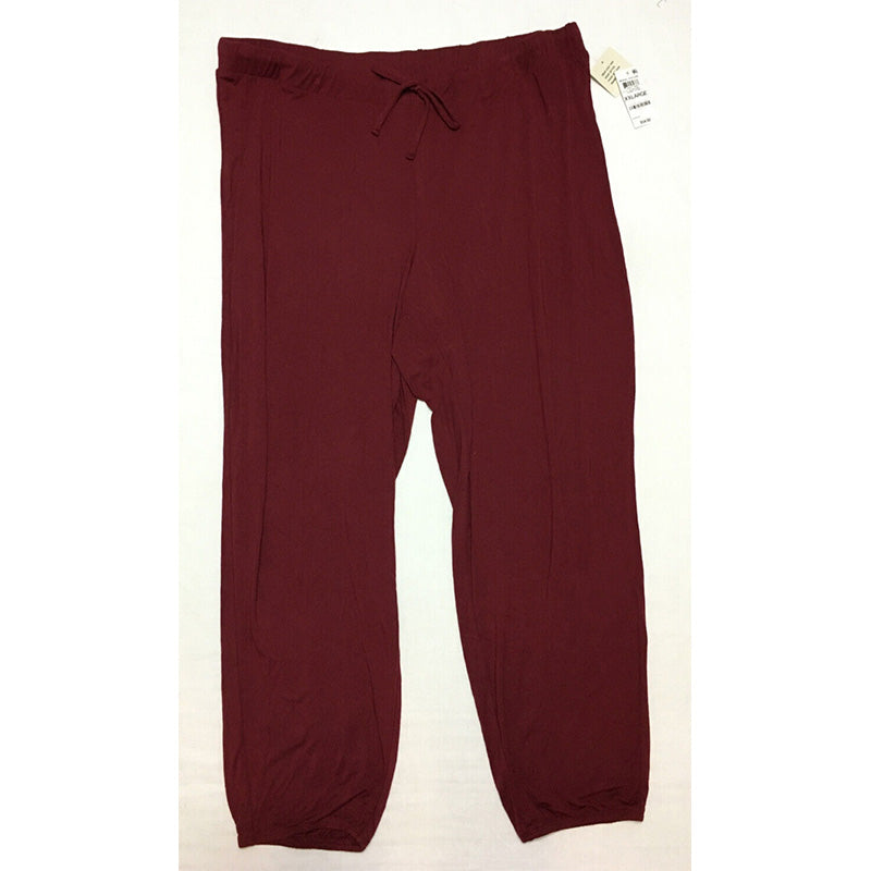 Alfani Super Soft Modal Basic Jogger Red 2XL