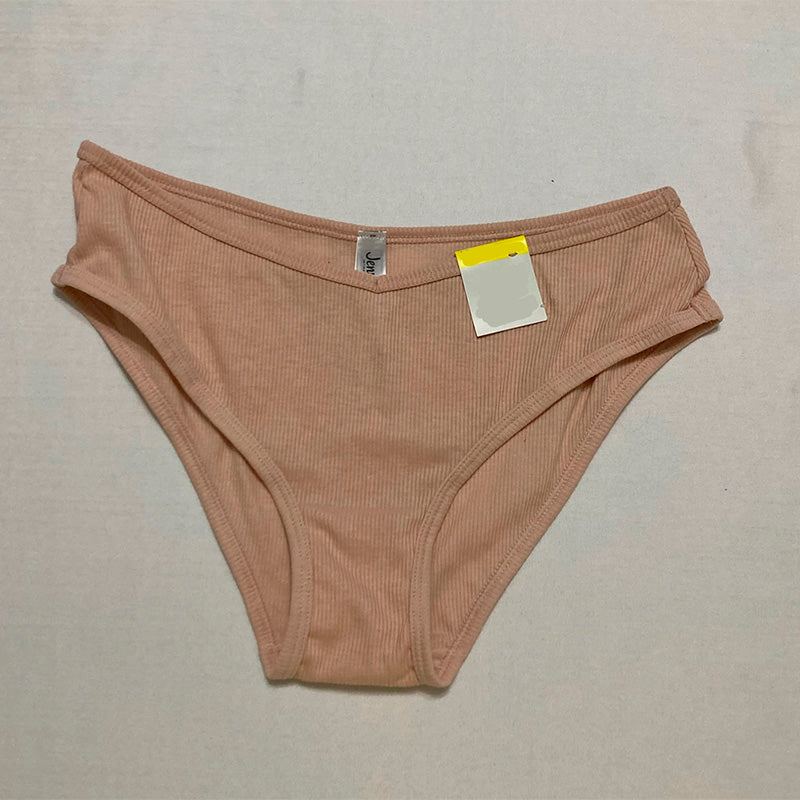 Jenni Ribbed Hipster Underwear Chai M