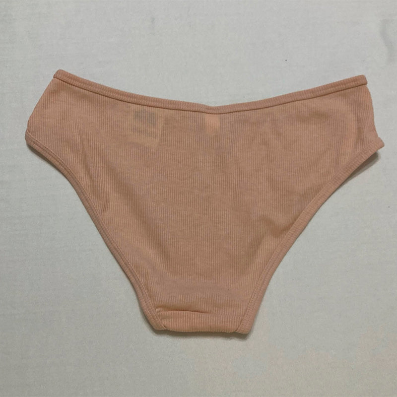 Jenni Ribbed Hipster Underwear Chai M