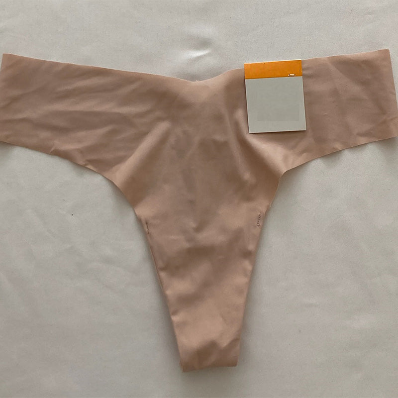 Jenni  No-Show Thong Underwear Chai 3XL