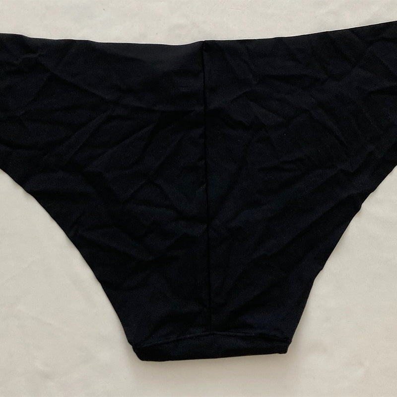 Jenni  No-Show Bikini Underwear Black XXXL