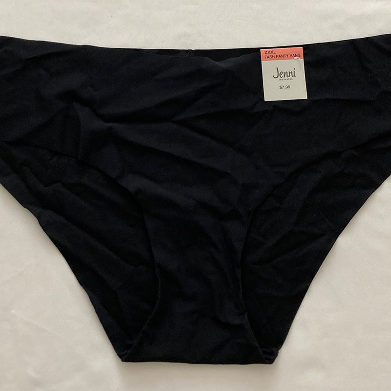 Jenni  No-Show Bikini Underwear Black XXXL